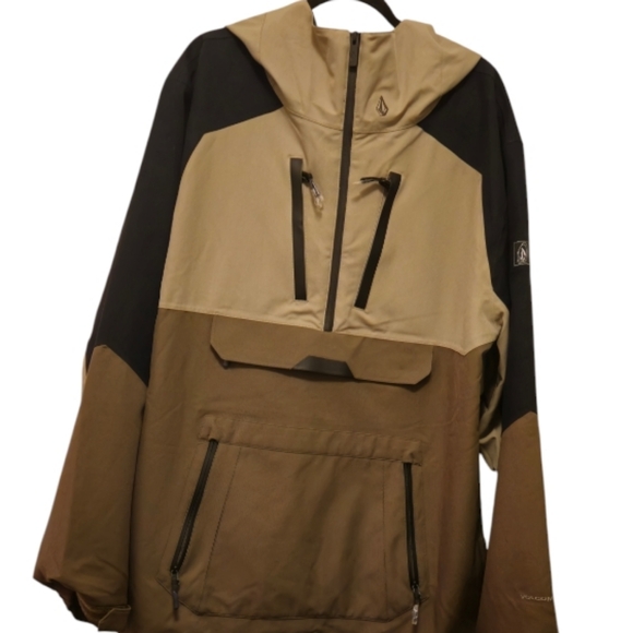 Volcom Cream and Black Performance Jackets - Picture 8 of 9